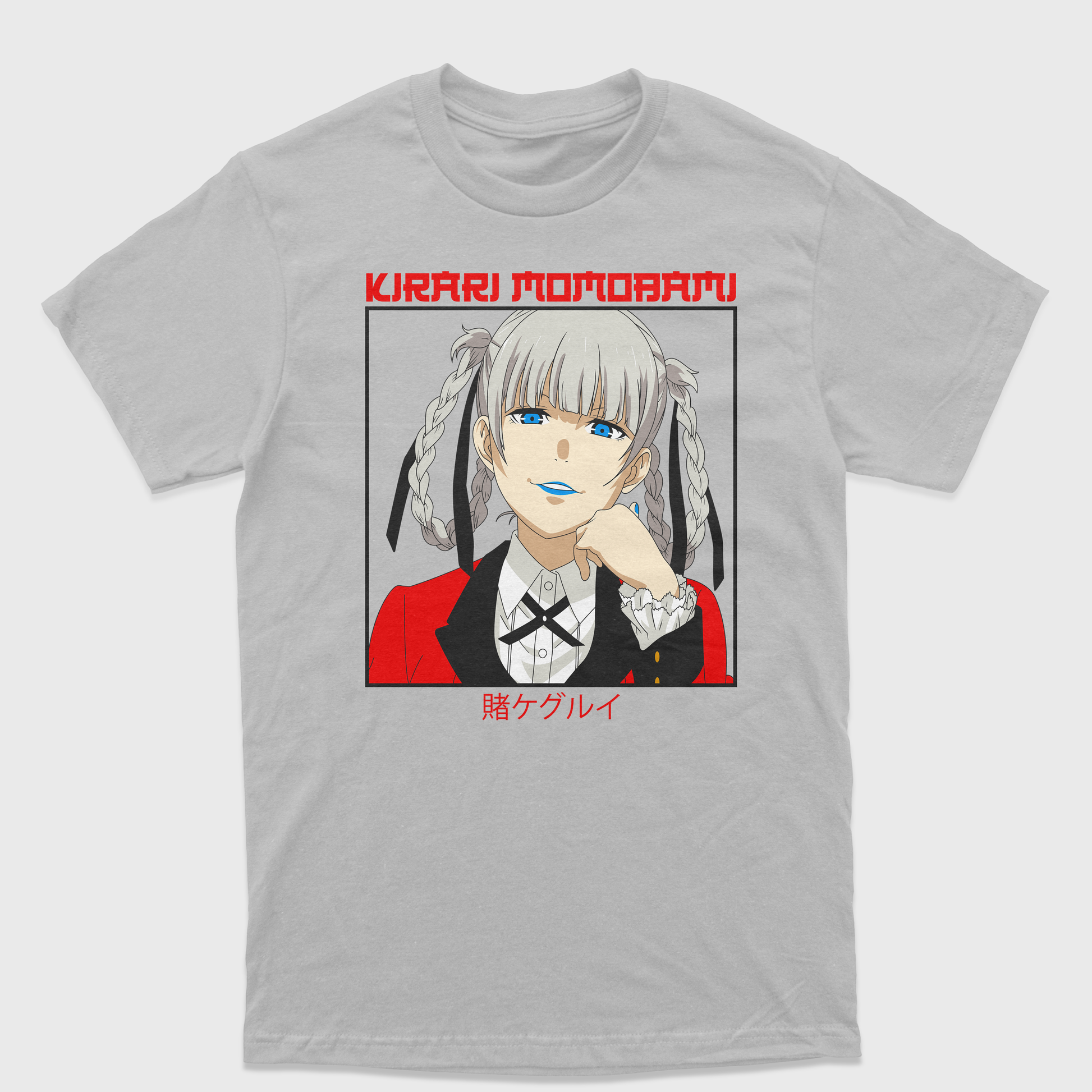 Camiseta Kirari Momobami Kakegurui Cinza 