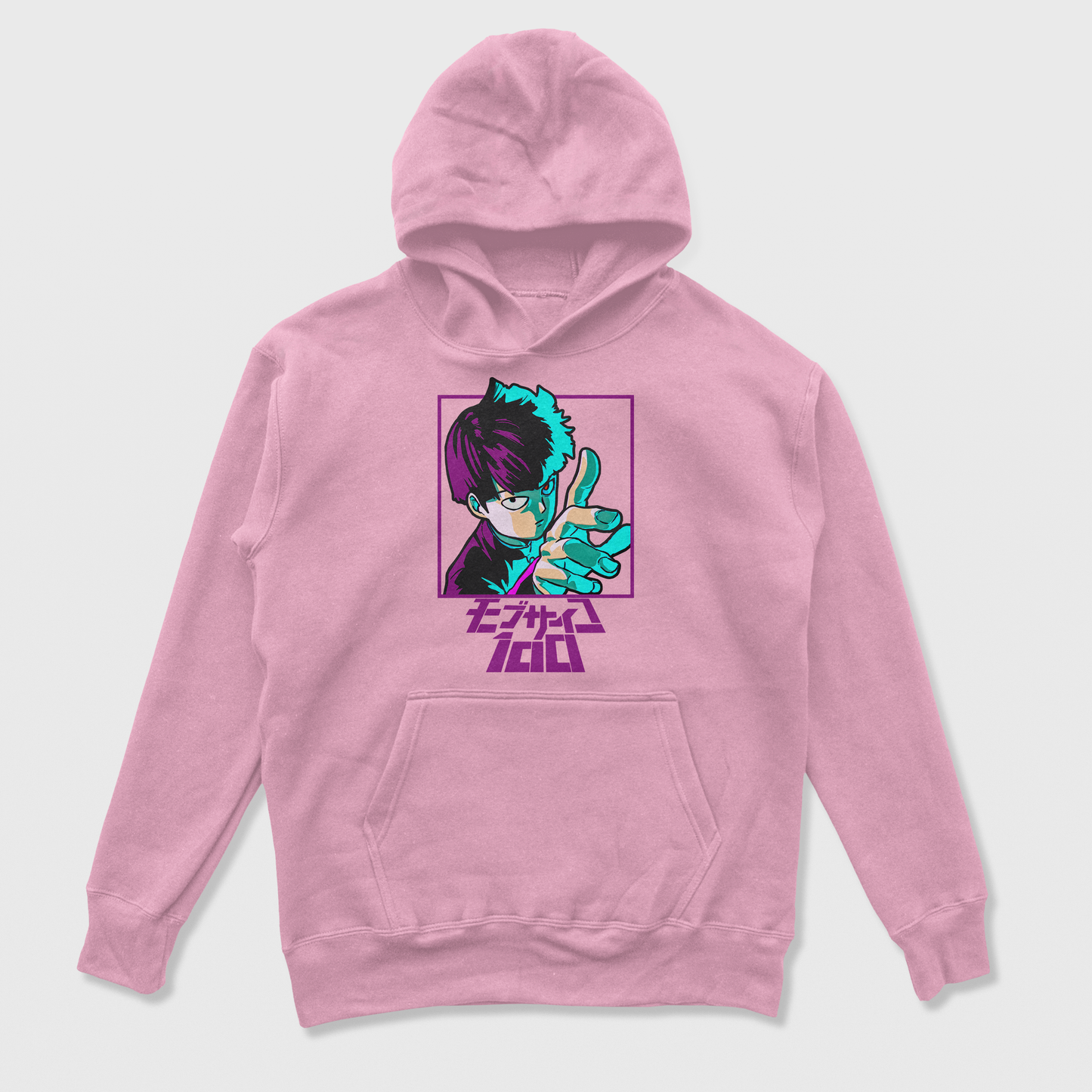 Moletom Canguru Mob Psycho 100 Anime Kageyama-rosa bebe