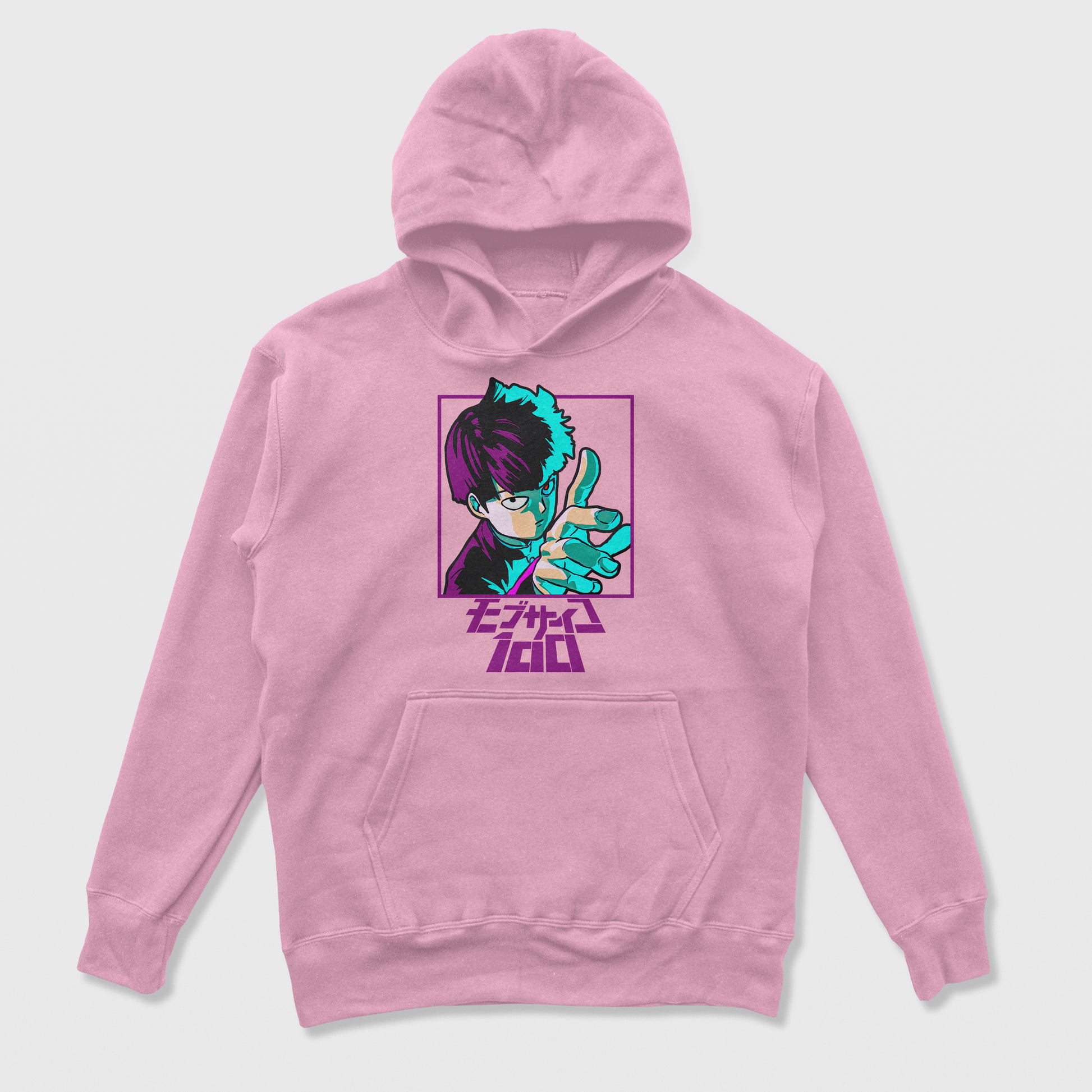 Moletom Canguru Mob Psycho 100 Anime Kageyama-rosa bebe