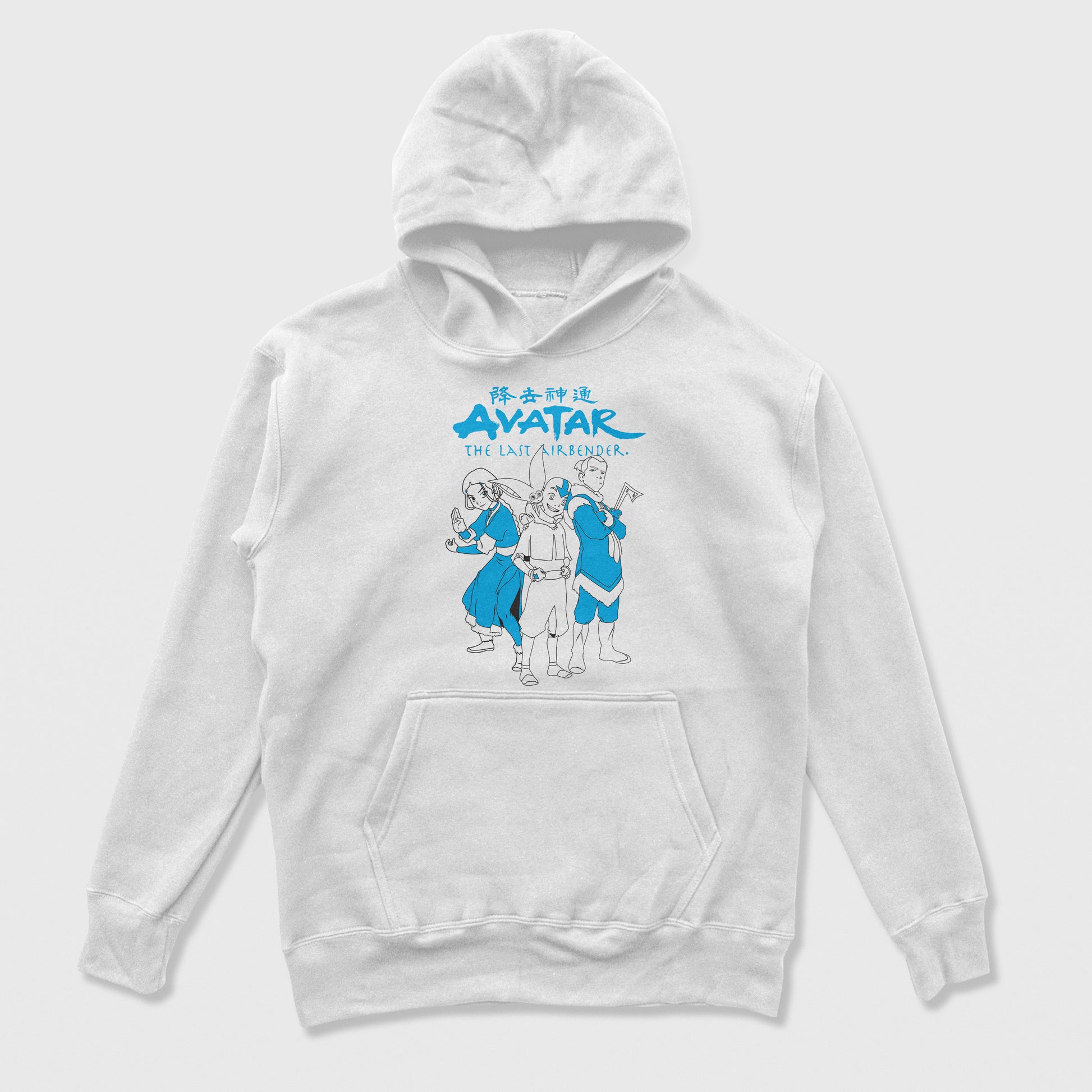Moletom Canguru Aang Katara Sokka e Appa