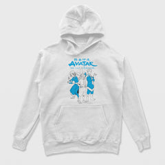Moletom Canguru Aang Katara Sokka e Appa