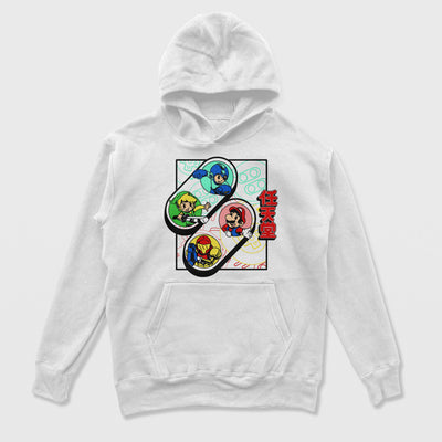 Moletom Canguru Controles Snes Personagens