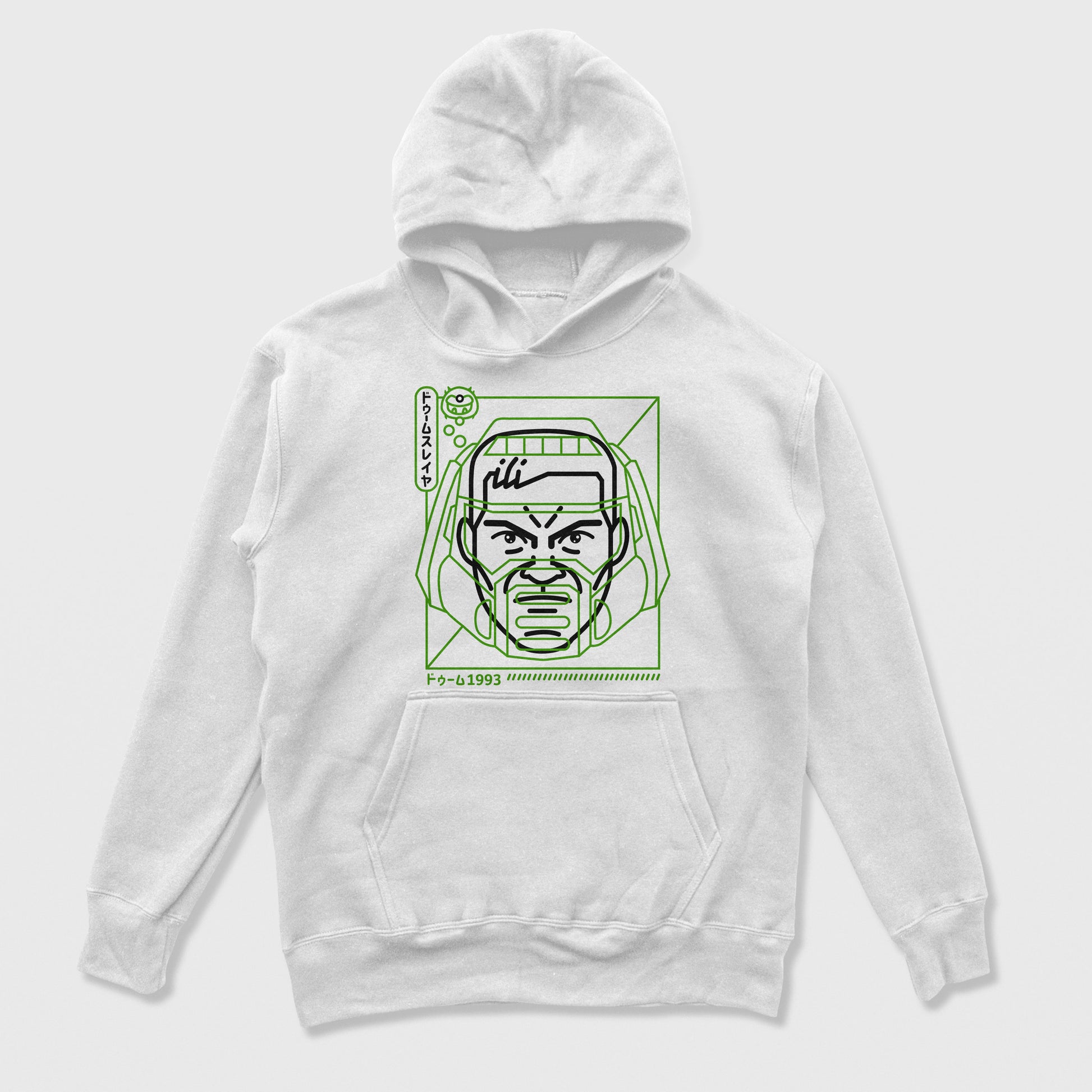 Moletom Canguru Green Cap Doom