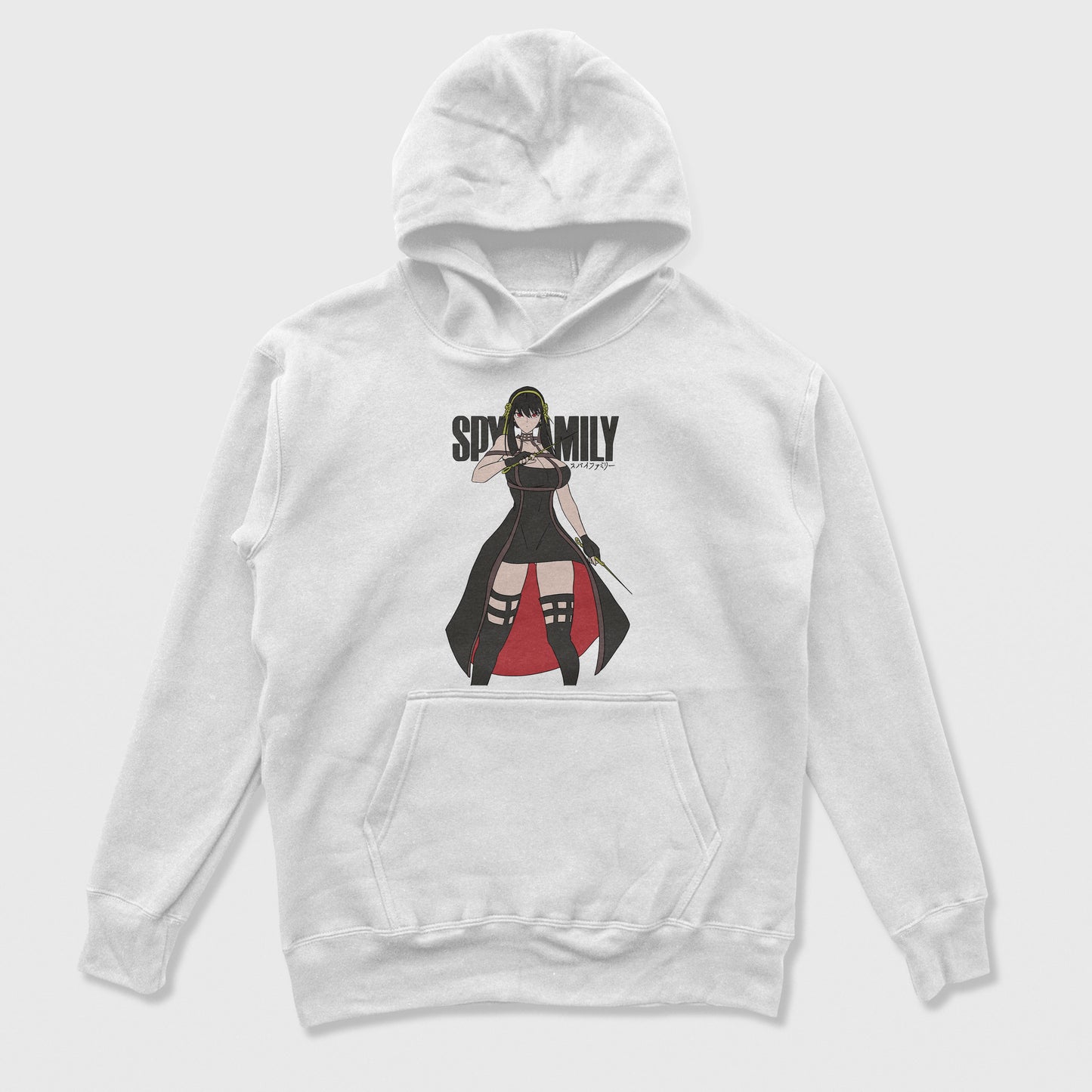 Moletom Canguru Yor Forger Assassin Spy x Family Branco