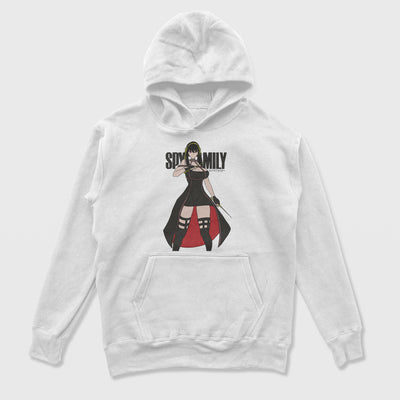 Moletom Canguru Yor Forger Assassin Spy x Family Branco