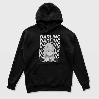 Moletom Canguru Darling in the Franxx 02 Preto