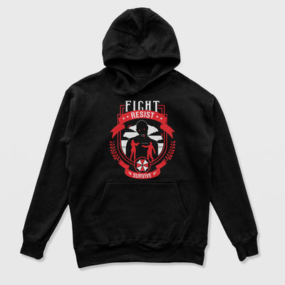 Moletom Canguru Fight Resist Resident Evil