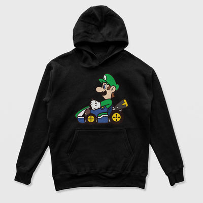 Moletom Canguru Mario Kart - Luigi
