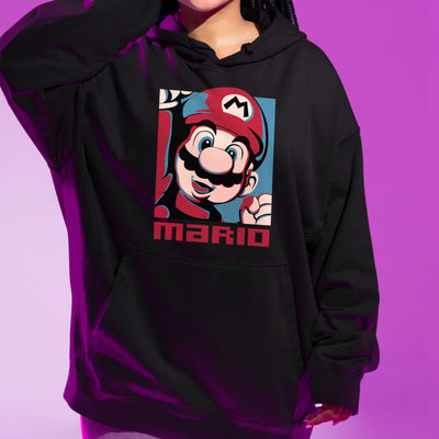 Moletom Canguru Mario Personagem Mario World