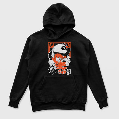 Moletom Canguru Personagens Transformados Ranma Preto