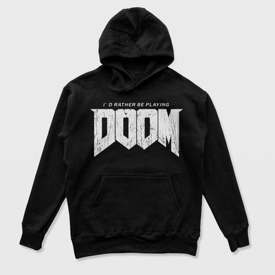 Moletom Canguru Playing Doom