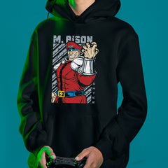 Moletom Canguru Street Fighter Mr. Bison