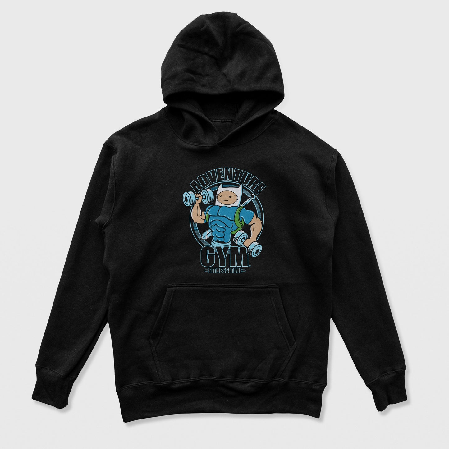 Moletom canguru Finn Hora de Aventura