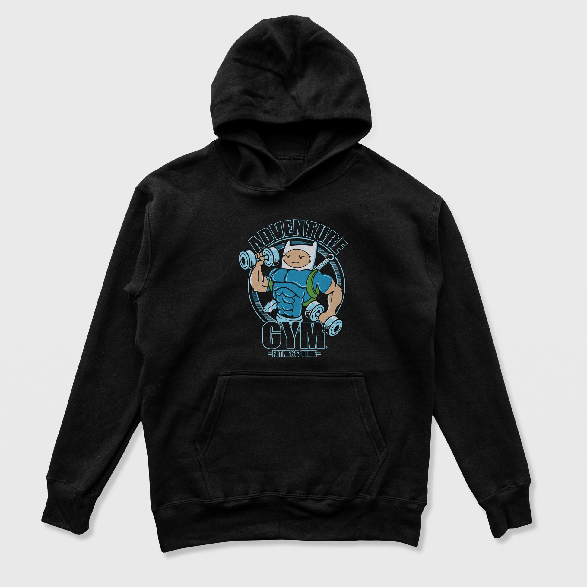 Moletom canguru Finn Hora de Aventura