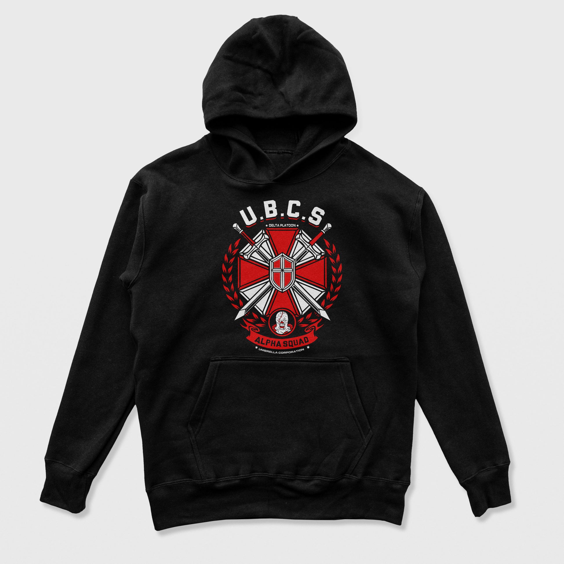 Moletom Canguru Umbrella Corporation UBCS Resident Evil
