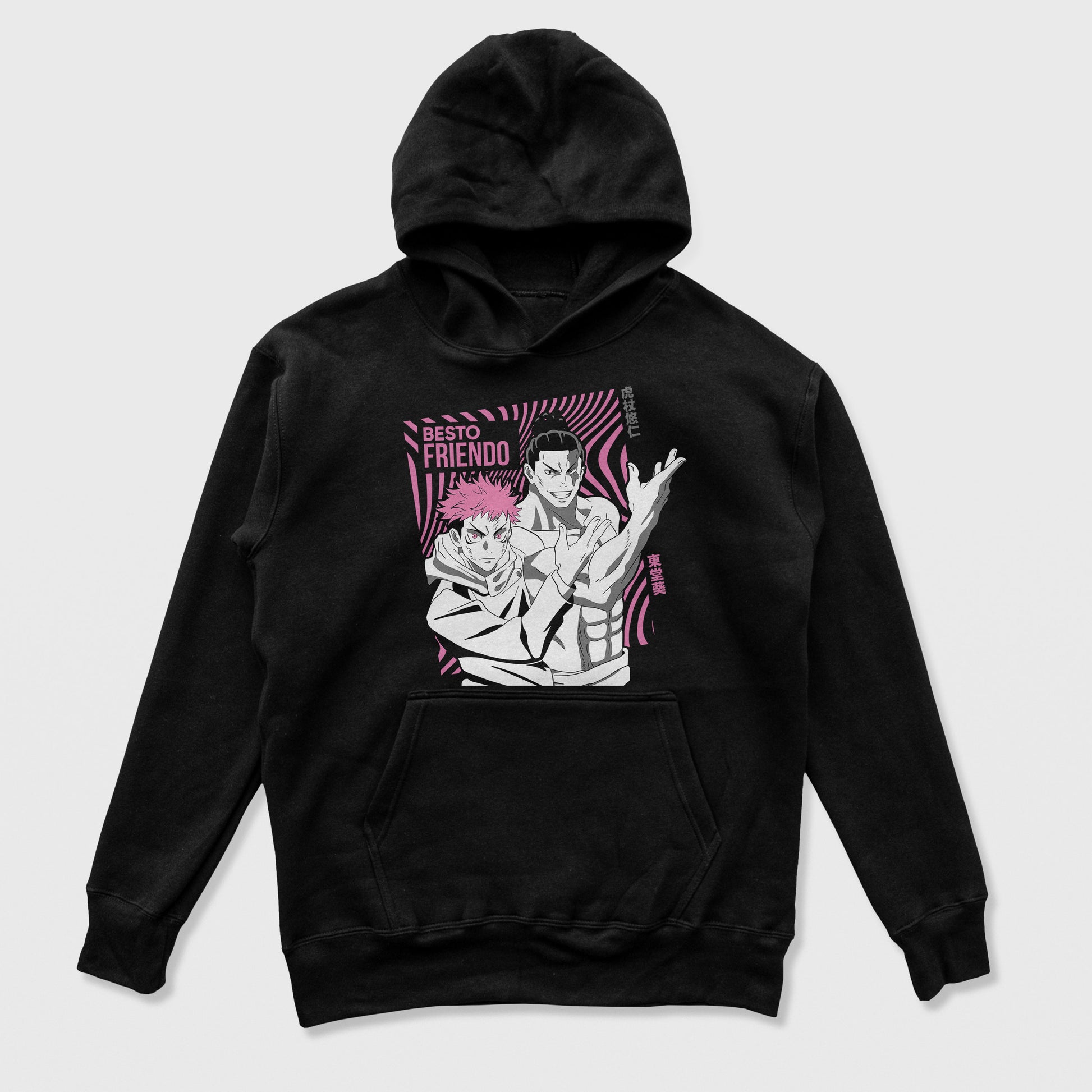 Moletom Canguru Yuji e Todo Best Friendo Jujutsu Kaisen