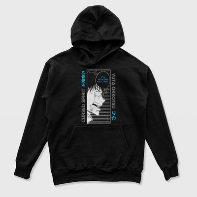 Moletom Canguru Yuta Okkotsu Jujutsu Kaisen