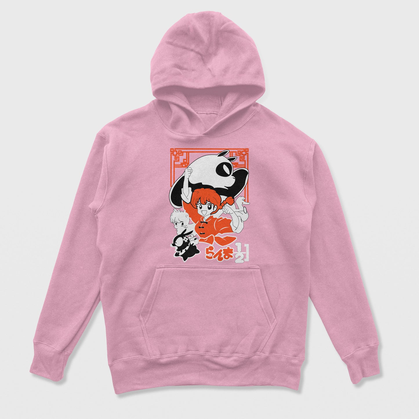 Moletom Canguru Personagens Transformados Ranma Rosa Bebê