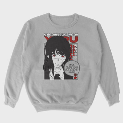 Moletom Gola Redonda War Devil Chainsaw Man