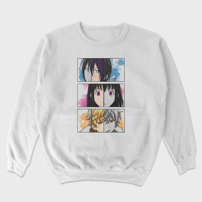 Moletom Gola Redonda Noragami Yato Hiyori Yukine