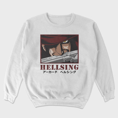 Moletom Gola Redonda Alucard with Cassul HellsingMoletom Gola Redonda Alucard with Cassul Hellsing