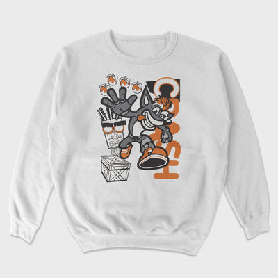 Moletom Gola Redonda Crash Bandicoot Game