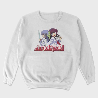 Moletom Gola Redonda Kanade e Yuri Angel Beats