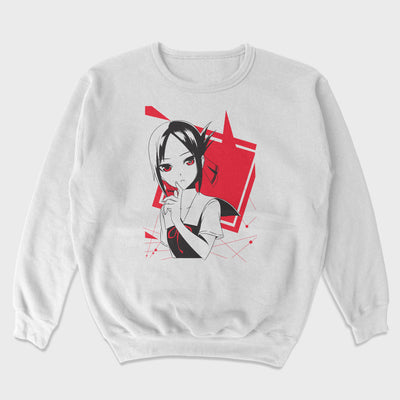 Moletom Gola Redonda Shinomiya Pensativa Kaguya Sama