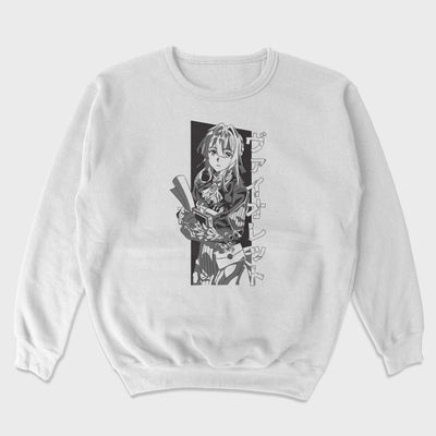 Moletom Gola Redonda Violet Evergarden Escritora