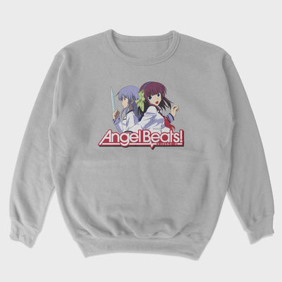 Moletom Gola Redonda Kanade e Yuri Angel Beats