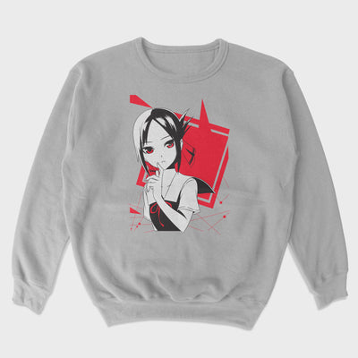 Moletom Gola Redonda Shinomiya Pensativa Kaguya Sama