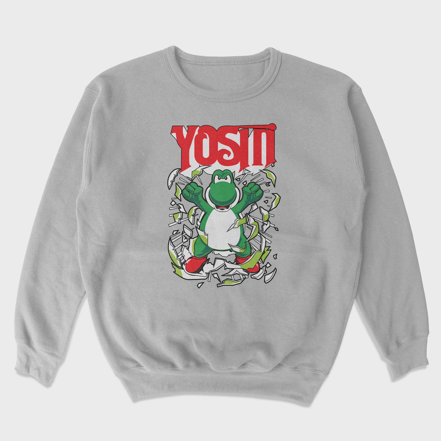 Moletom Gola Redonda Yoshi Mario World Game