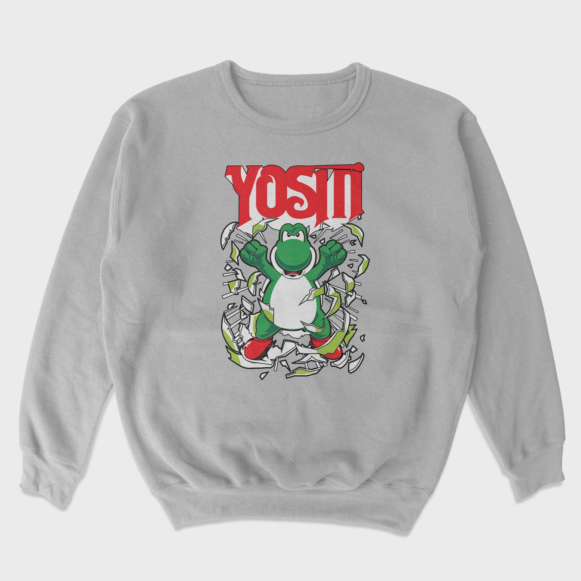 Moletom Gola Redonda Yoshi Mario World Game