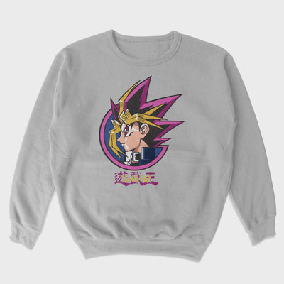 Moletom Gola Redonda  Yugi Mutou Anime  Yu-Gi-Oh