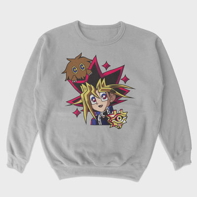 Moletom Gola Redonda Yugi e Kuriboh Anime Yu-Gi-Oh