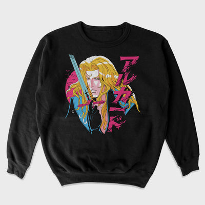 Moletom Gola Redonda Alucard Castlevania