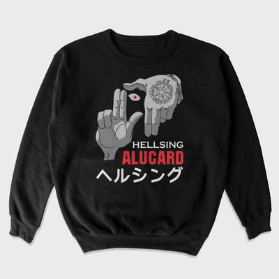 Moletom Gola Redonda Alucard Liberation Hellsing