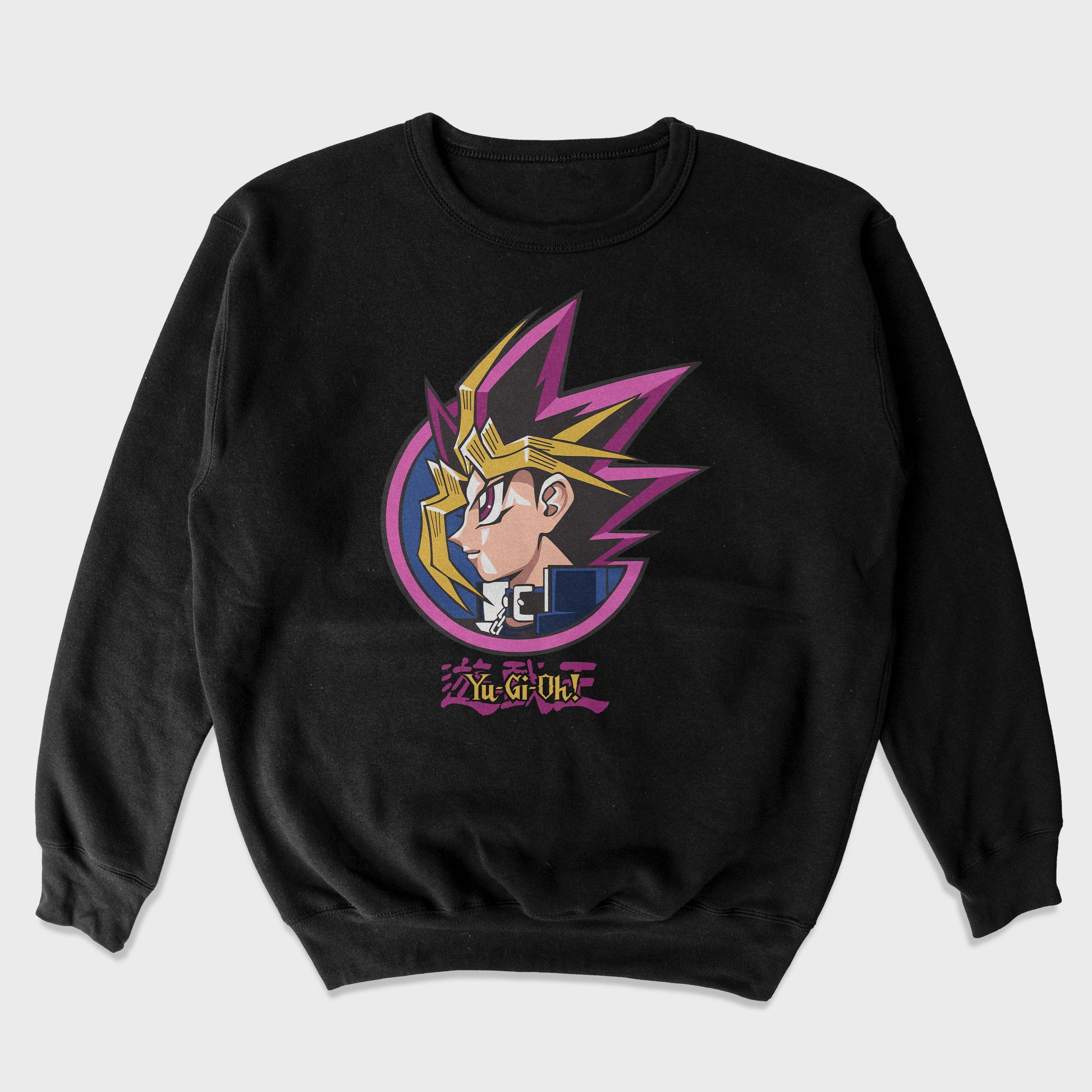 Moletom Gola Redonda  Yugi Mutou Anime  Yu-Gi-Oh