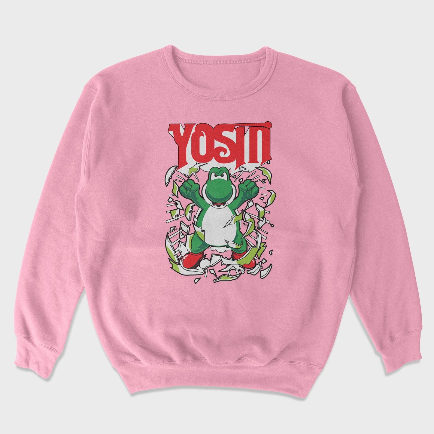 Moletom Gola Redonda Yoshi Mario World Game