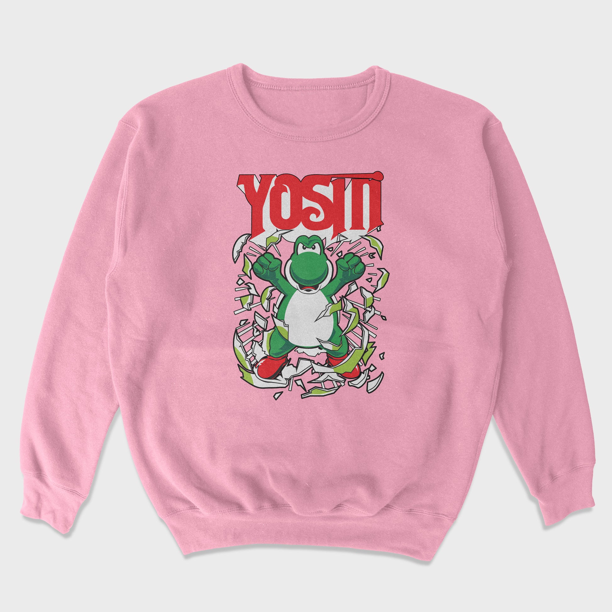 Moletom Gola Redonda Yoshi Mario World Game