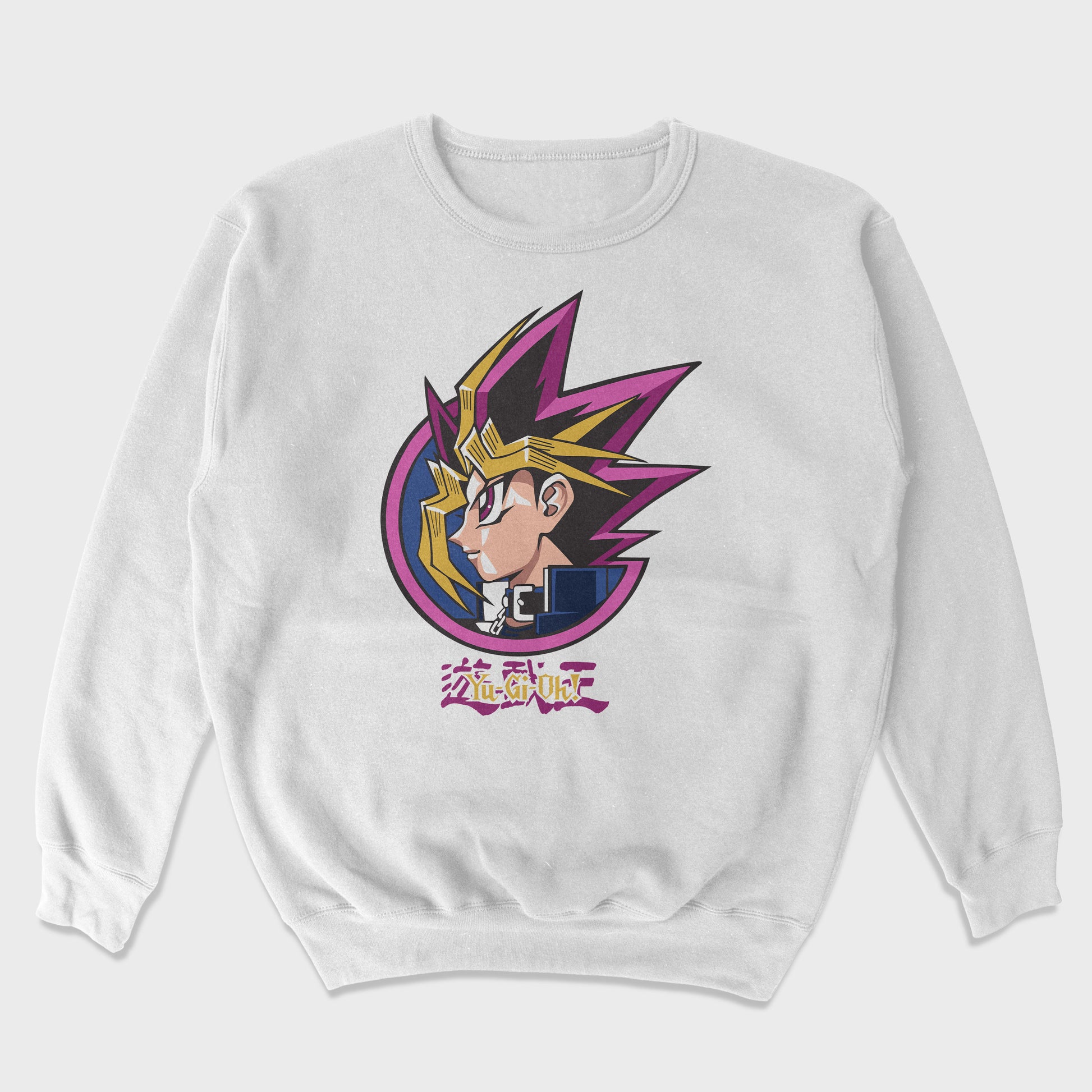 Moletom Gola Redonda  Yugi Mutou Anime  Yu-Gi-Oh