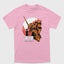 Camiseta Neon Genesis Evangelion Apocalipse Rosa Bebê