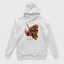Moletom Canguru Neon Genesis Evangelion Apocalipse  Branco