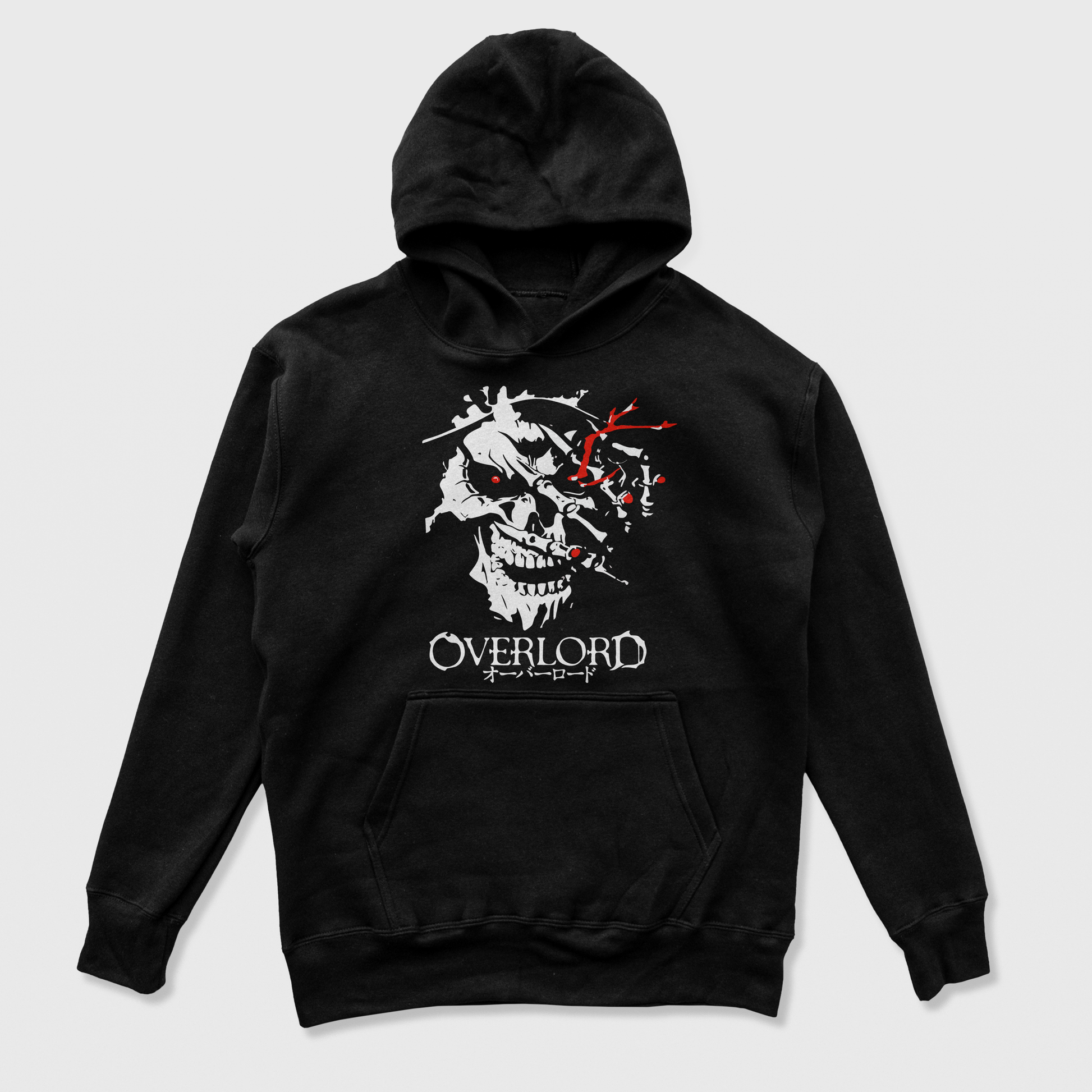 Moletom Canguru Overlord Ainz Ooal Gown Preto