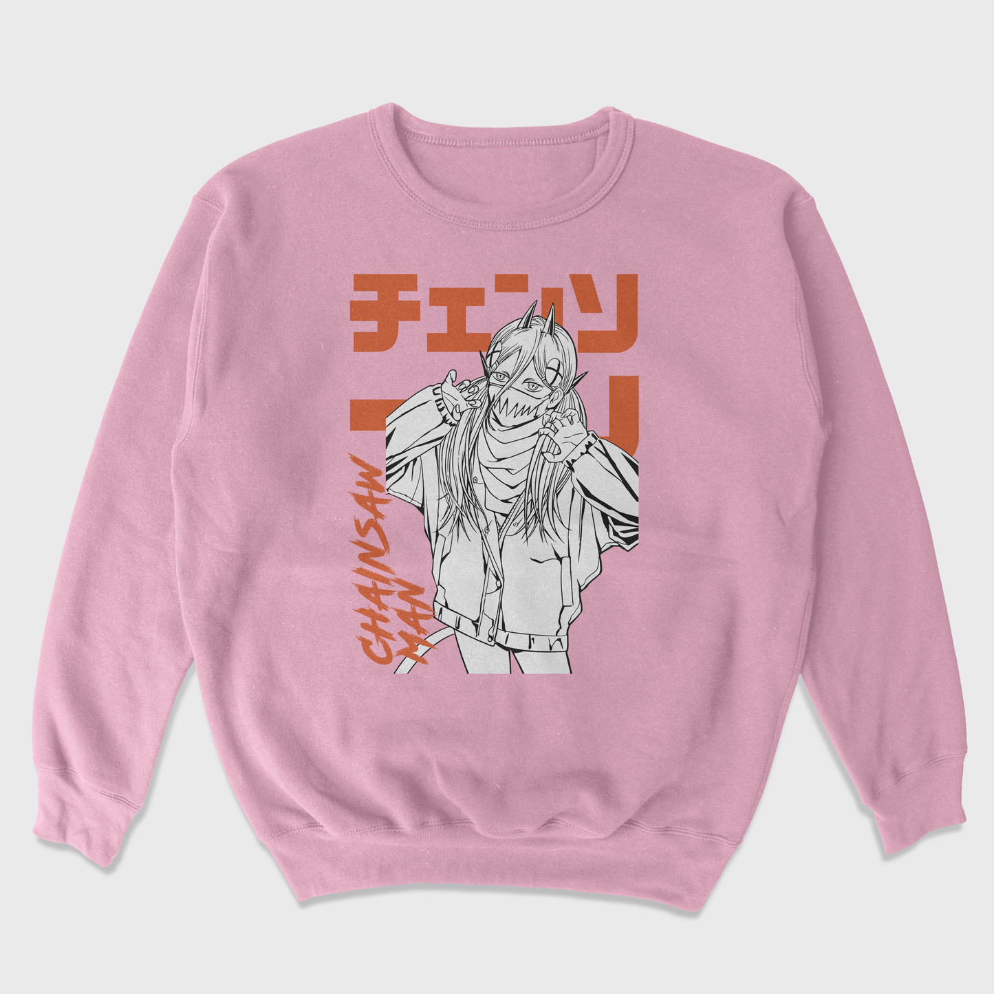 Moletom Gola Redonda Power Chainsaw Man