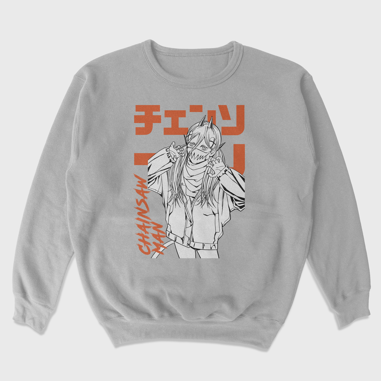 Moletom Gola Redonda Power Chainsaw Man