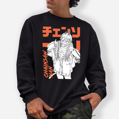 Moletom Gola Redonda Power Chainsaw Man