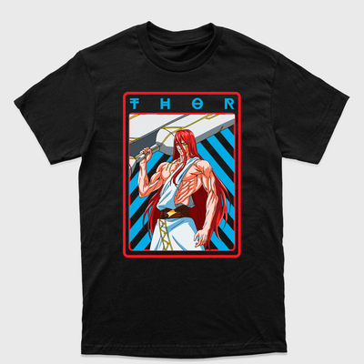 Camiseta Record of Ragnarok-preto