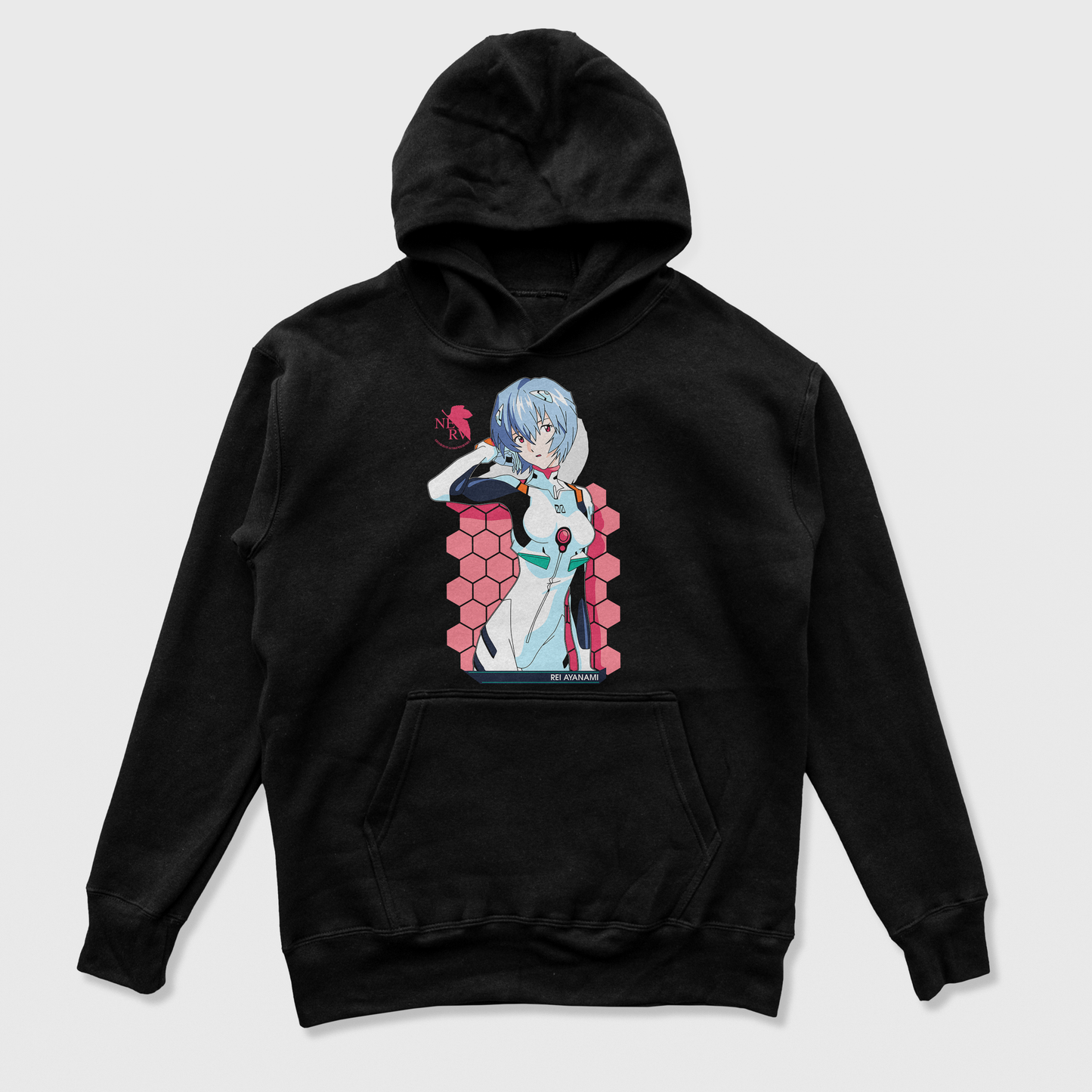 Moletom Canguru Rei Ayanami Evangelion
