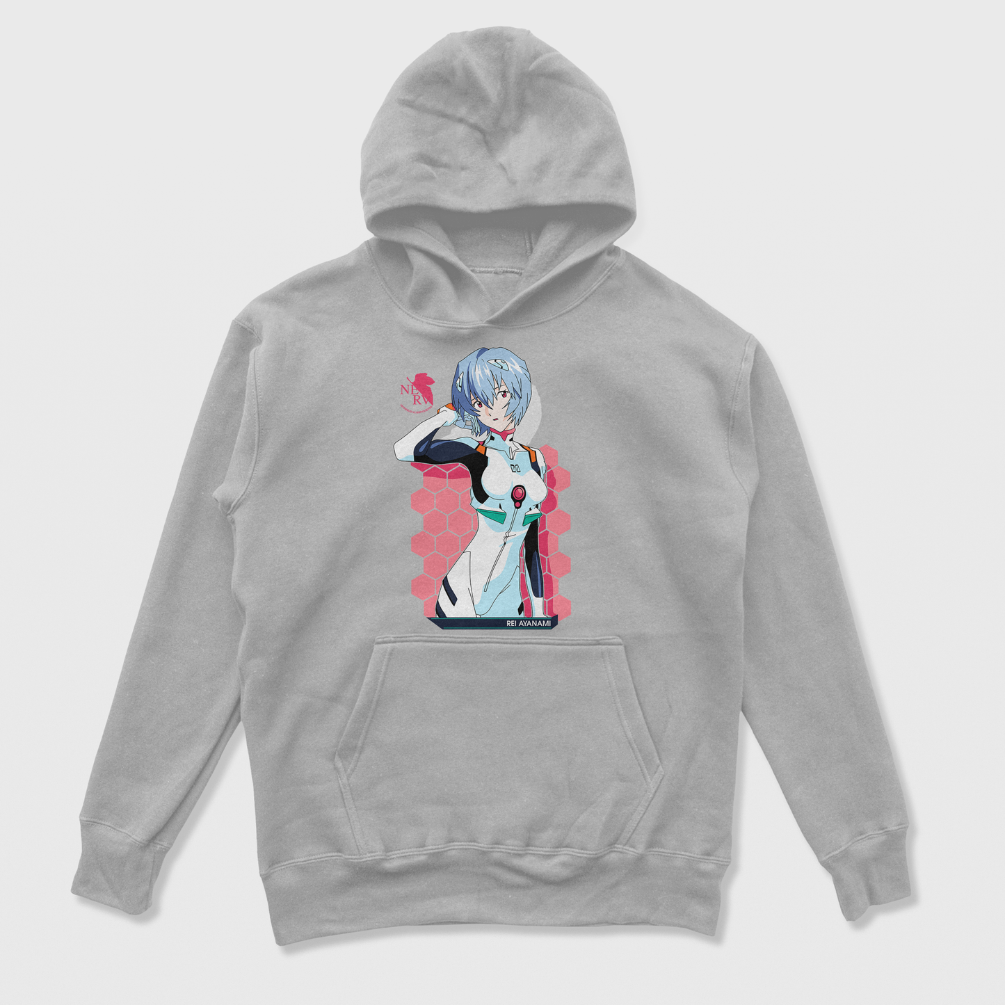Moletom Canguru Rei Ayanami Evangelion